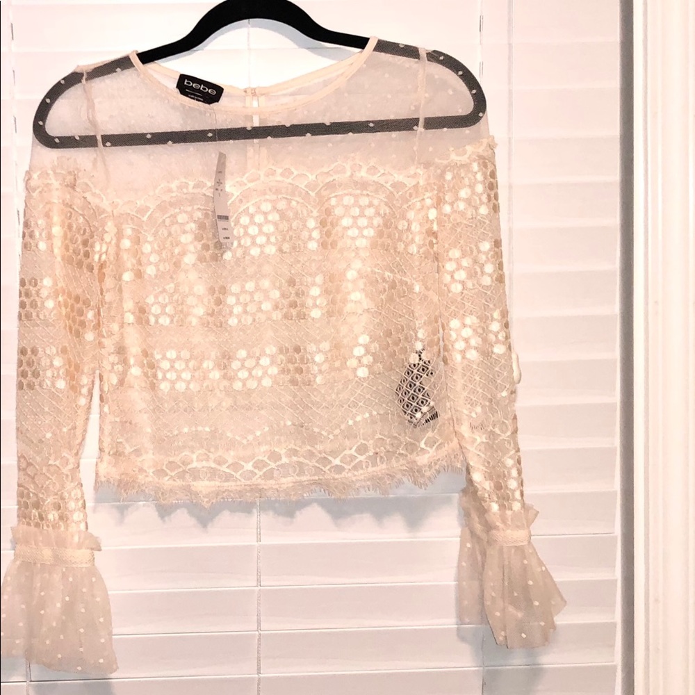 Bebe Lace Top